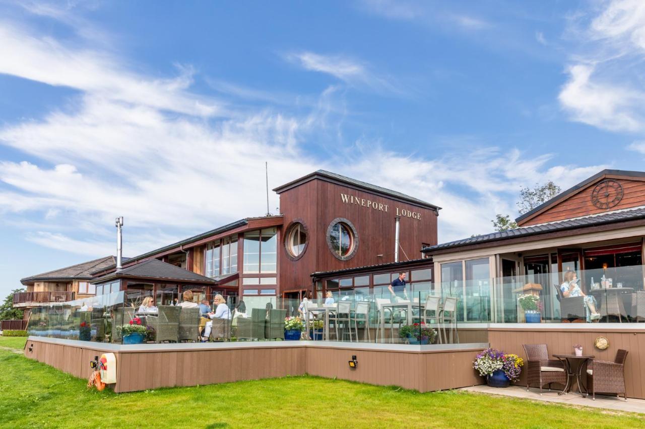 Wineport Lodge Glasson Luaran gambar